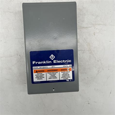 ace haedware panama city fl franklin electric control box 2801084915|Franklin Electric 230 V 1 hp Quick Disconnect Control Box.